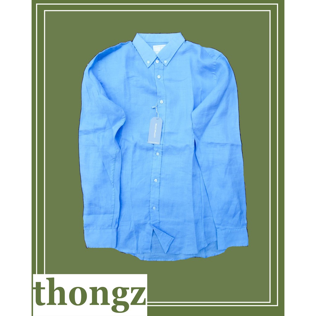 Sơ mi TOPMAN Xanh Blue Nhạt 99k