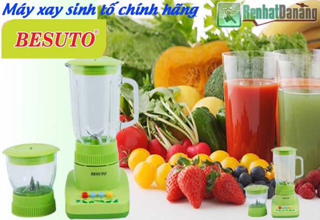 [Mã ELHA22 giảm 6% đơn 300K] Máy Xay Sinh Tố Cối Thuỷ Tinh Besuto Chính Hãng BST-5199