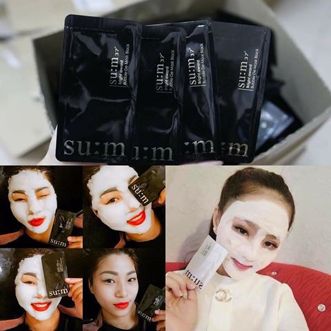 Mặt nạ thải độc SUM đen 37 Bright Award Bubble-De Mask Black