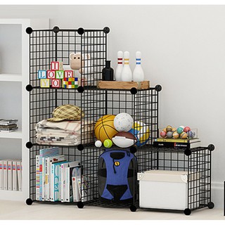 |SIÊU BỀN| COMBO 6 KHUNG KỆ SẮT THÔNG MINH, DỄ LẮP GHÉP, CHỊU LỰC ĐẾN 1.000KG