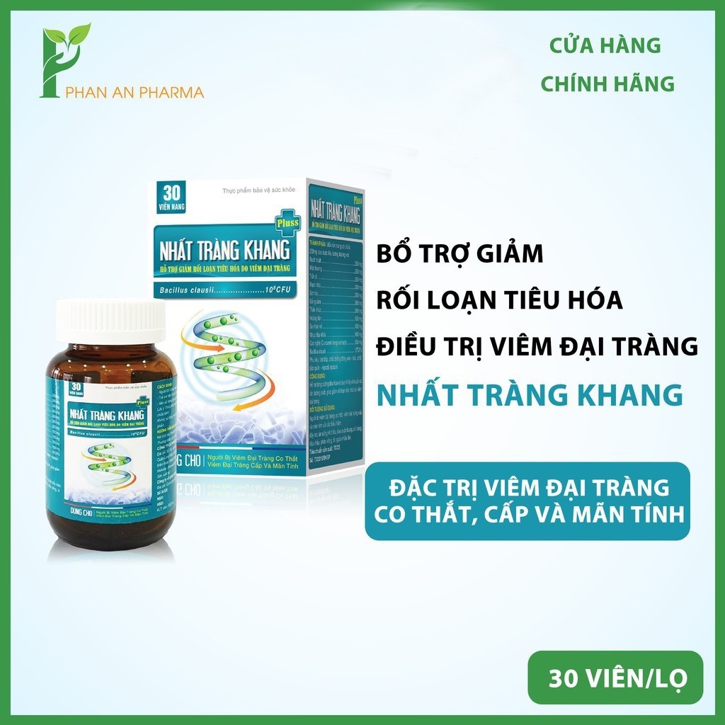 Thực phẩm chức năng hỗ trợ đường tiêu hoá Nhất Tràng Khang, tăng cường sức khoẻ hệ tiêu hoá - CN14 - Phan an