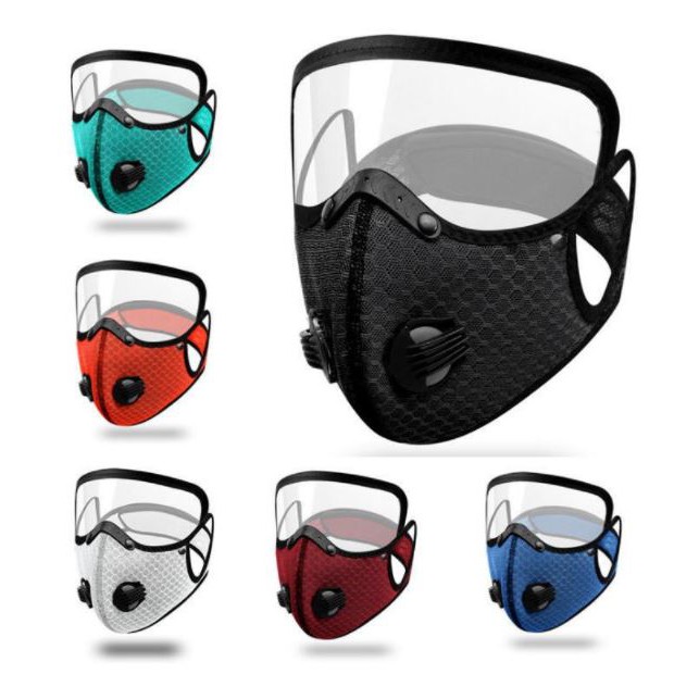 [Hàng Loại 1] Khẩu Trang Vải Kháng Khuẩn Có Van Thở - Kính Bảo Vệ Mắt Có Thể Tháo Rời - Sử dụng Nhiều Lần | BigBuy360 - bigbuy360.vn