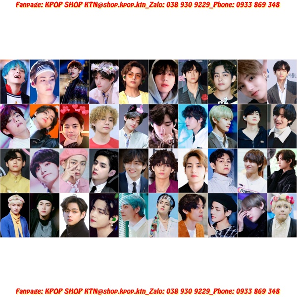 SÉT CARD BO GÓC V BTS