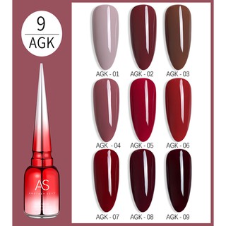 Sơn gel as mã agk | chai đỏ