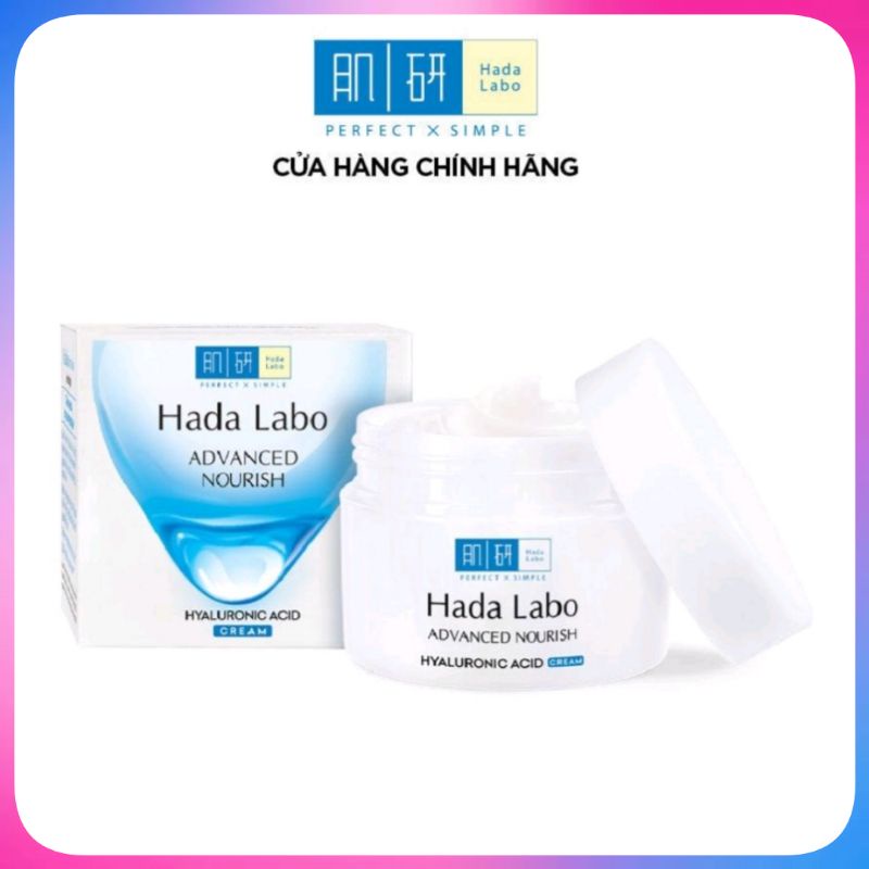 Kem dưỡng ẩm tối ưu Hada Labo Advanced Nourish Cream 50g kem dưỡng ẩm Hada balo ttshop