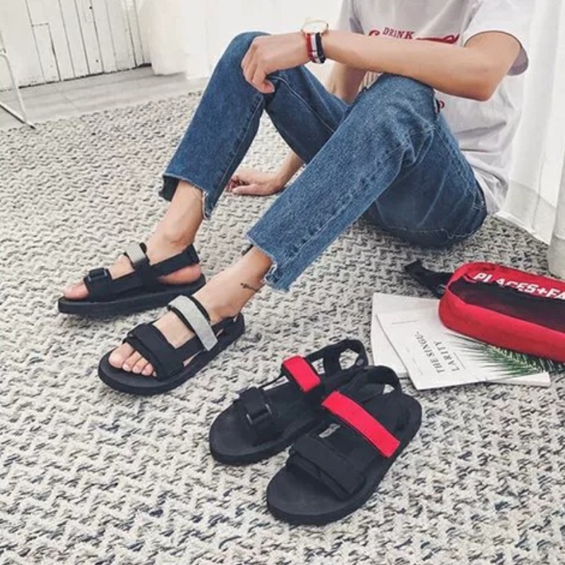 SANDAL UNISEX ĐẾ XỐP 2 LỚP KIỂU HÀN QUỐC