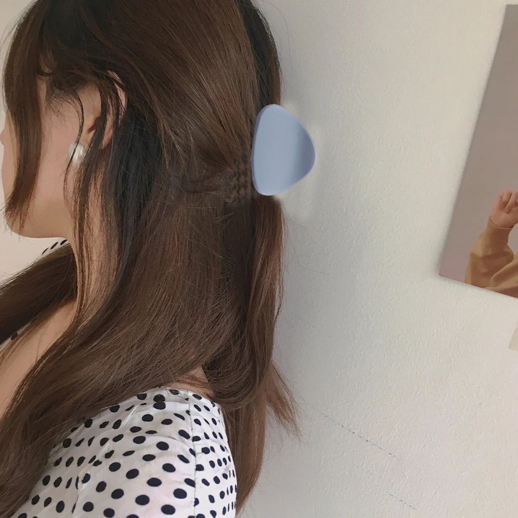 Kẹp tóc hình tam giác nhiều màu thời trang