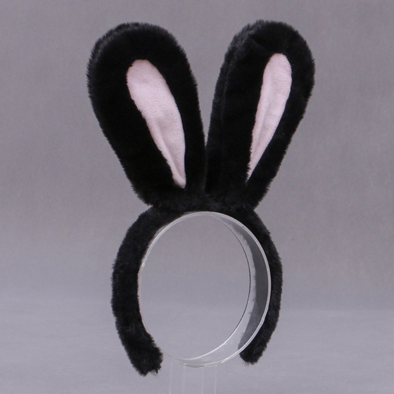 Băng Đô Tai Thỏ Bông Có Thể Uốn Cong Hóa Trang Phục Sinh