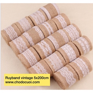 Cuộn vải bố trang trí