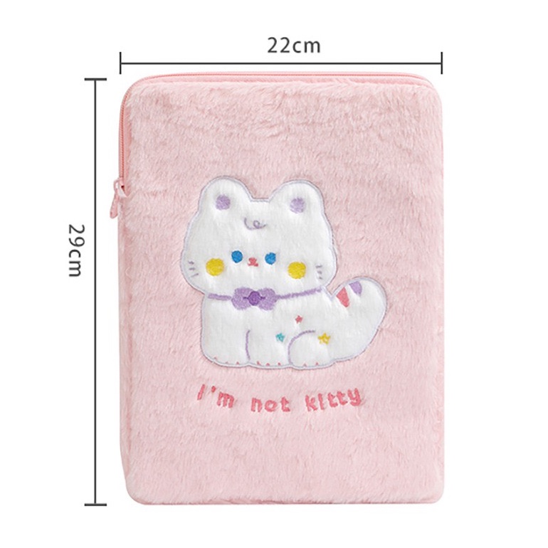 Túi đựng  kích thước 11 10.5 10.2 inch phong cách Hàn Quốc dễ thương xinh xắn