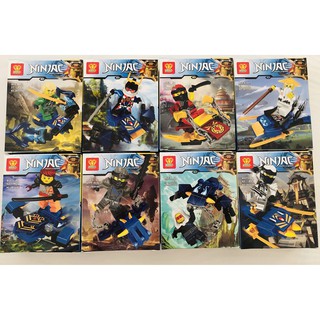 Lego mini ninja cưỡi rồng (8 mẫu)