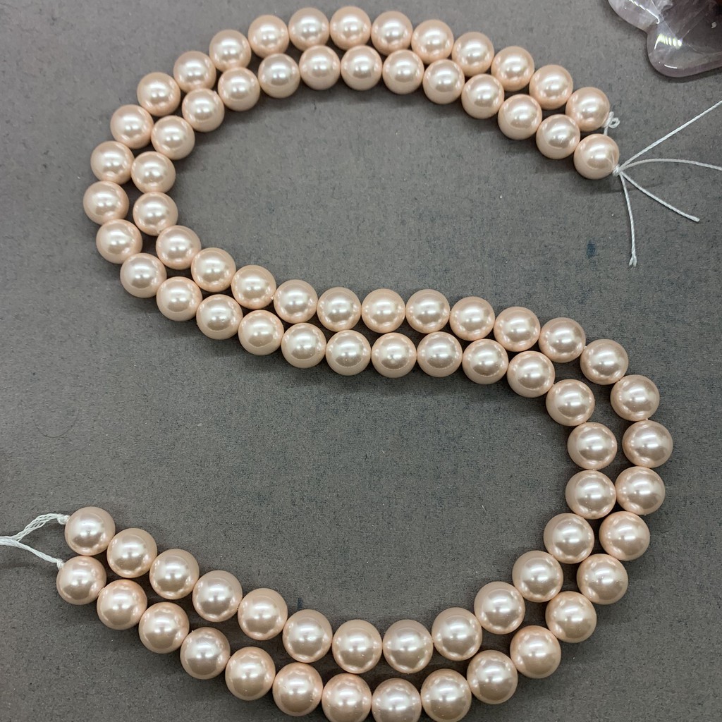 Chuỗi Hạt Ngọc Trai Vỏ Sò Tự Nhiên 6-12mm Dùng Làm Trang Sức DIY