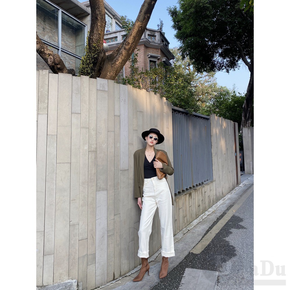 Quần jean kiểu dáng thời trang phong cách Nhật Bản cho nữ 5XL