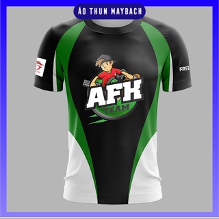 [Bán Chạy] Áo Thun Free Fire - Áo FF Đen 3D Đội Tuyển AFK - Siêu Chất