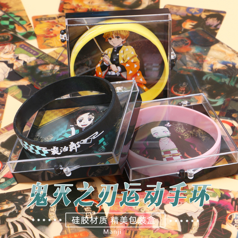 1 Vòng Tay Silicon In 3d Hóa Trang Nhân Vật Anime