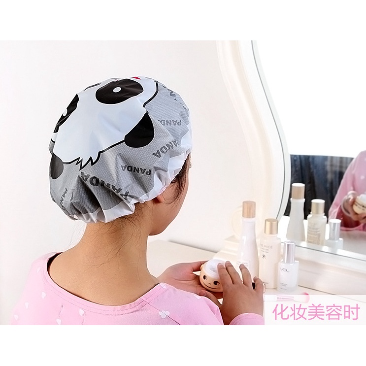 Mũ Tắm Gội Trùm Đầu Chống Nước Ướt Tóc B418