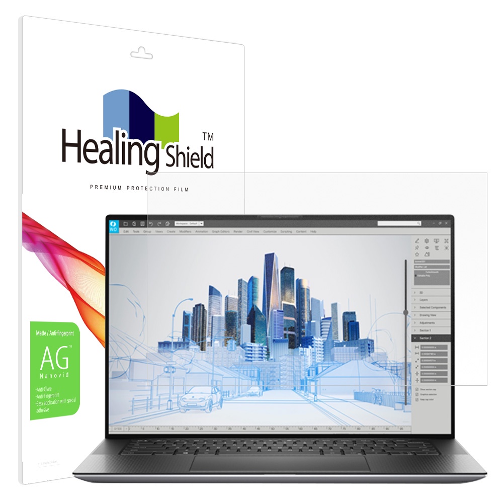 Miếng dán màn hình Healing Shield chống lóa thích hợp cho laptop Macbook Lenovo 11.6 inch 13.3 inch 14 inch 15.6 inch