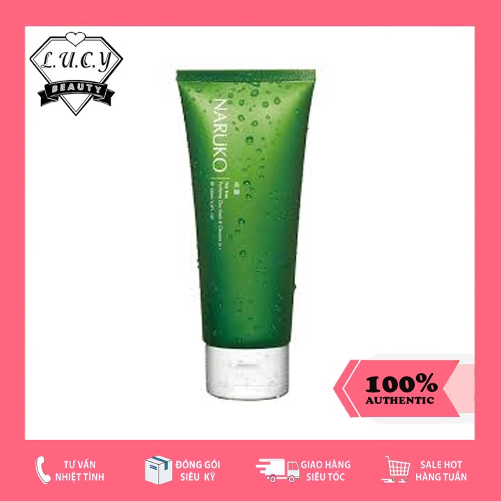 Sữa Rửa Mặt Naruko Tea Tree Purifying Clay Mask &amp; Cleanser In 1