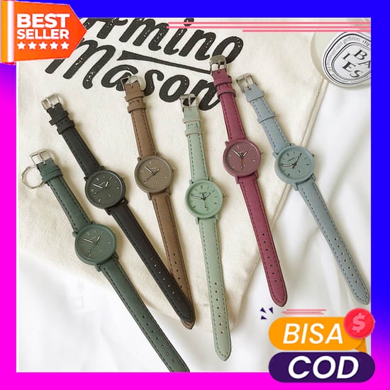 Jm Đồng Hồ Đeo Tay Jm Dây Xích Nhỏ Đơn Giản Thanh Lịch Chống Nước Cho Nữ (Đa Chức Năng) Màu Trắng Hồng Cổ Điển Cho Nam / Nữ