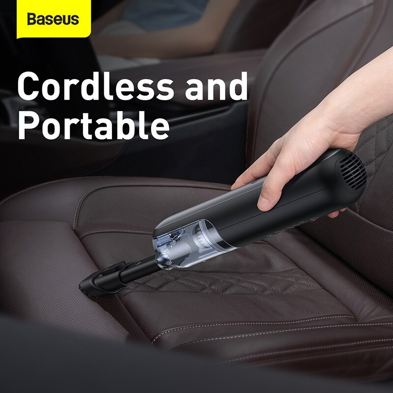 Hút Bụi Baseus A1/A2 Car Vacuum Cleaner Mini Handheld Auto Vacuum Cleaner with 4000/5000Pa Powerful Suction