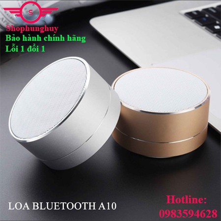 Loa Bluetooth A10 Mini Vỏ Nhôm Di Động