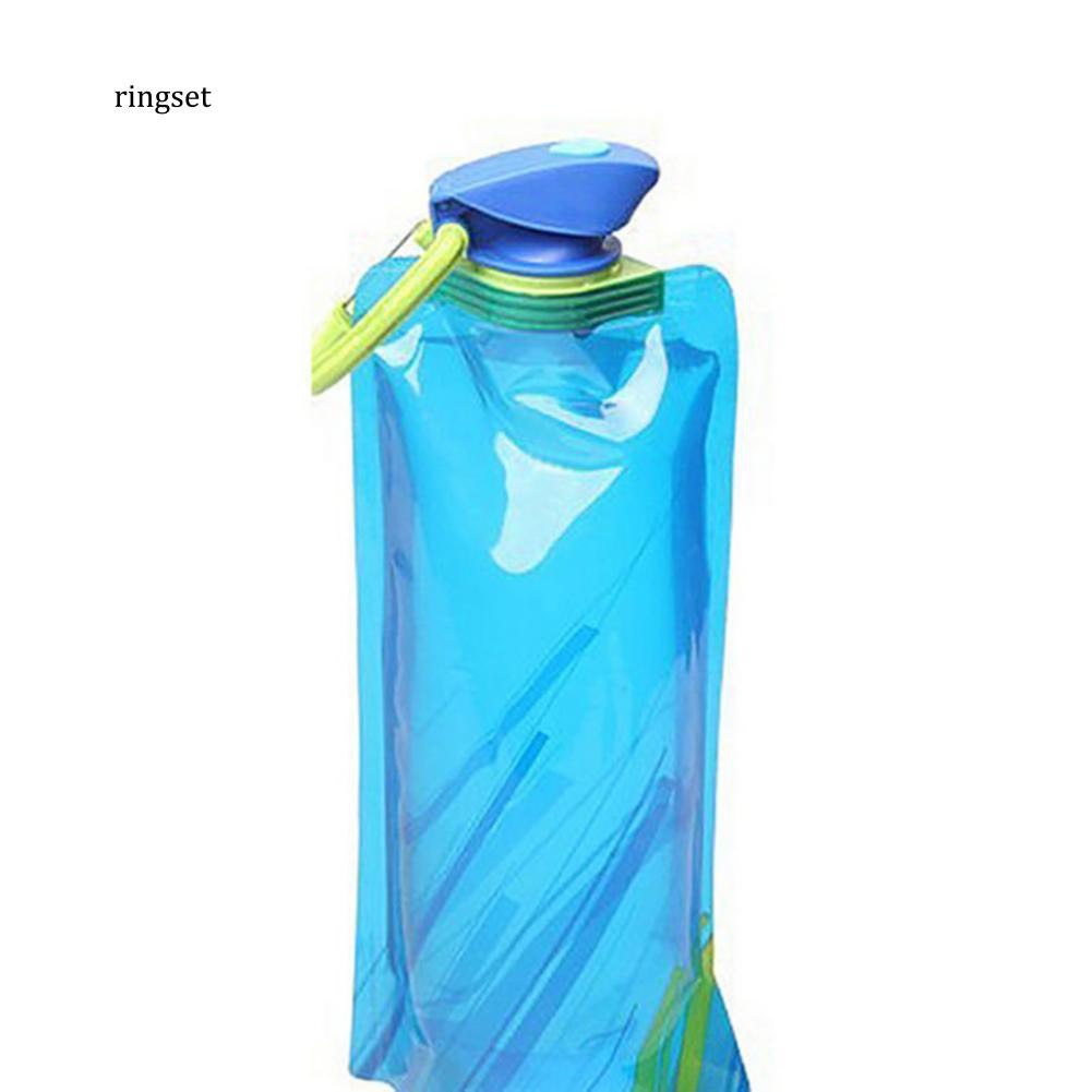 Túi nhựa đựng nước 700ml có thể xếp gọn tiện lợi