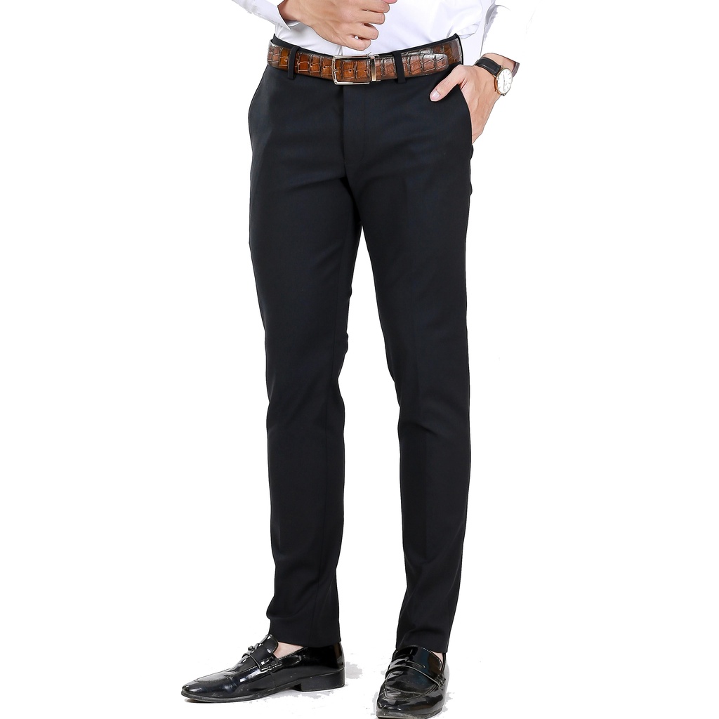 Quần Tây Thời Trang Dáng Trẻ Vĩnh Tiến Màu Đen