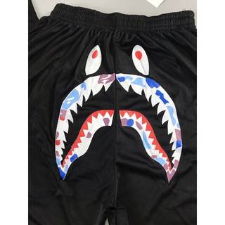 Set quần áo hè nam Bape khoá cá mập