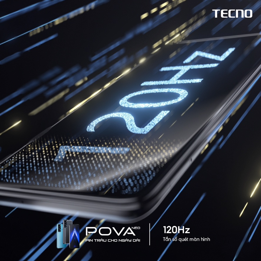 Điện Thoại Tecno Pova Neo /64GB | /128GB Pin  6000mAh - Ram mở rộng - BH 13 Tháng