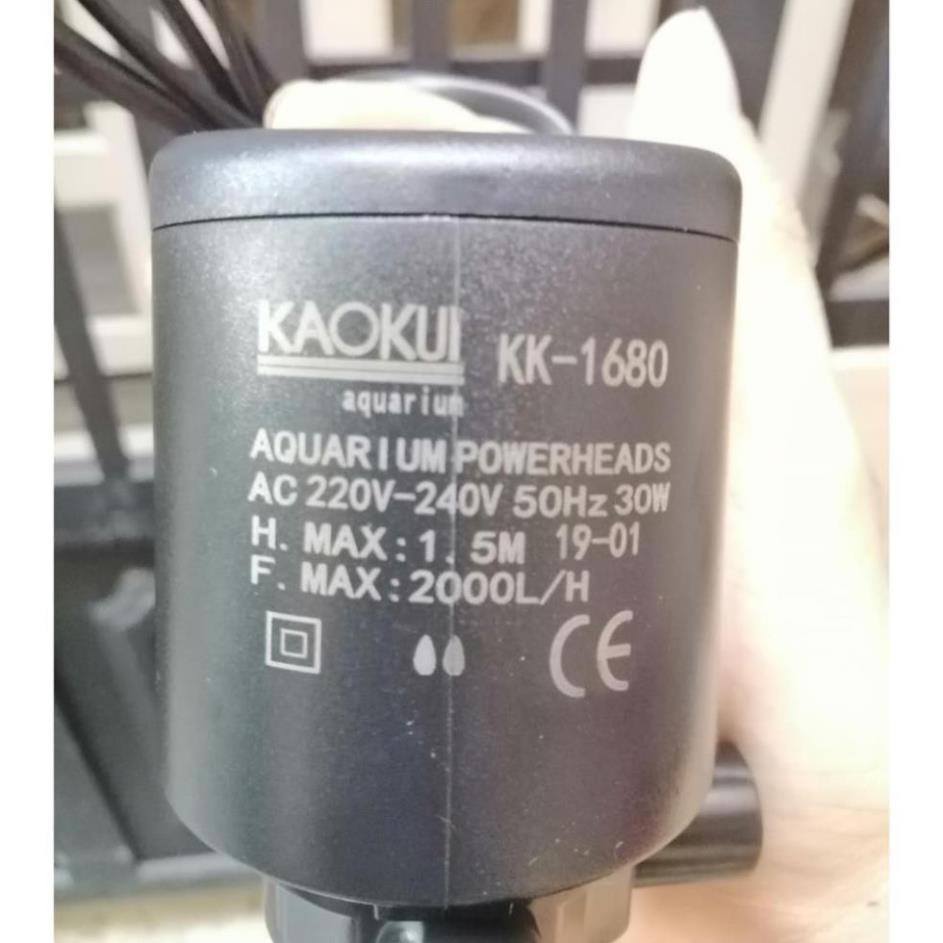 Máy bơm KAOKUI KK-1680 dùng hồ cá cảnh 30w