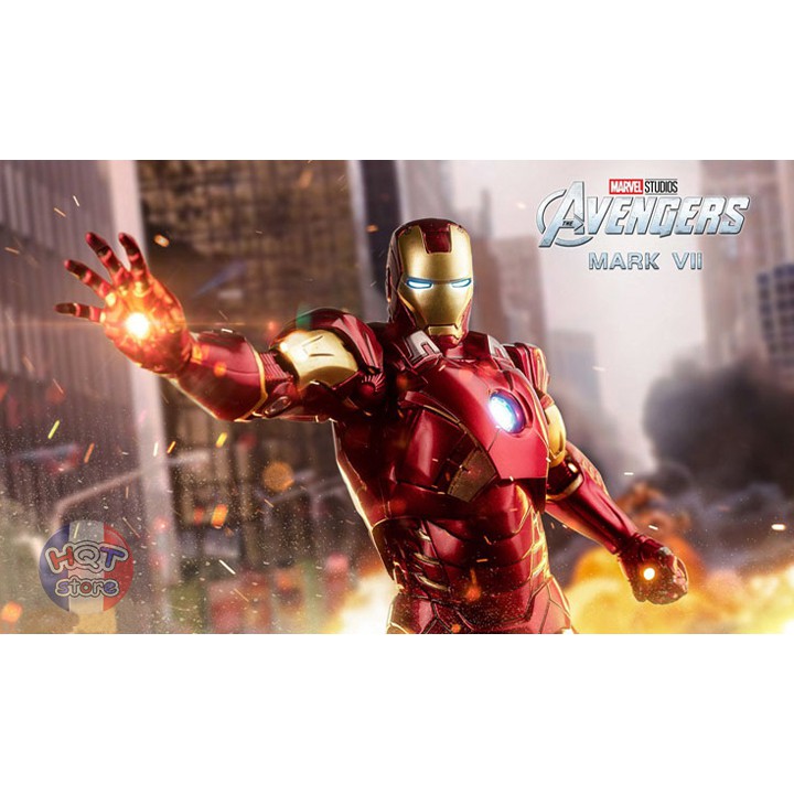 Mô hình iRon Man Mark VII ZD Toys chính hãng tỉ lệ 1/10