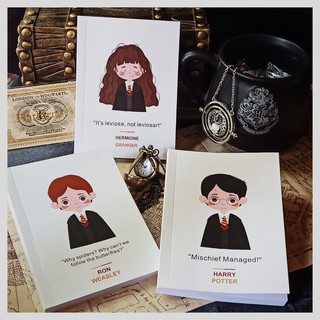Sổ tay Golden Trio - Harry Potter (Always độc quyền)