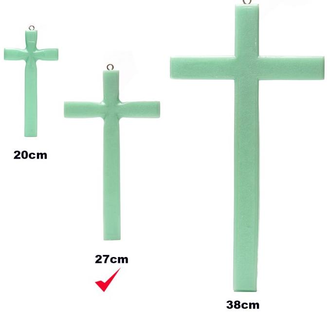 Thảm Treo Tường Chất Liệu Sợi Fiber Họa Tiết Hoa Văn Đạo Chúa Kích Thước 27Cm