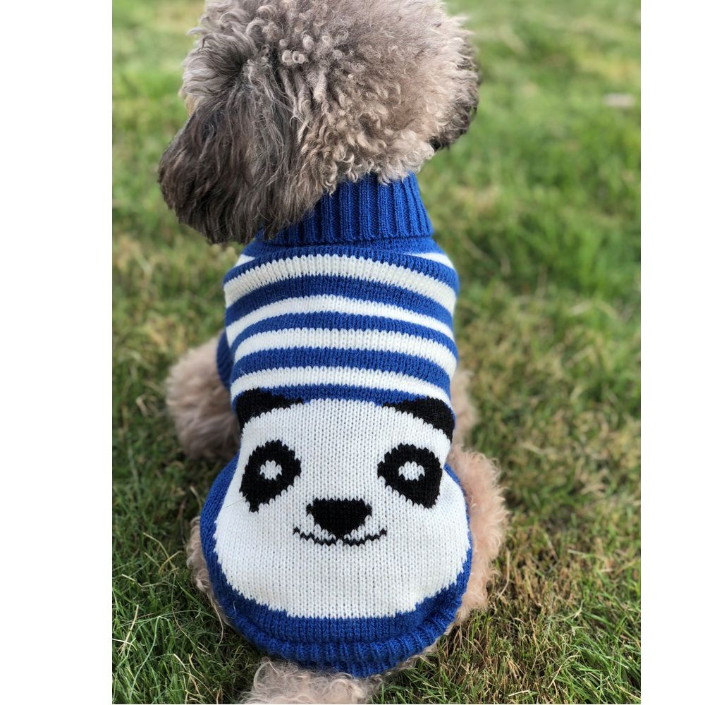 Áo sweater họa tiết hoạt hình giữ ấm mùa đông cho thú cưng