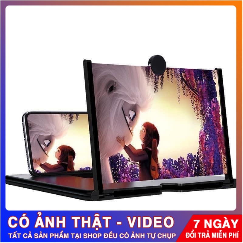 Kính phóng to màn hình điện thoại , máy tính bảng xem phim 3d F3 |Luxury