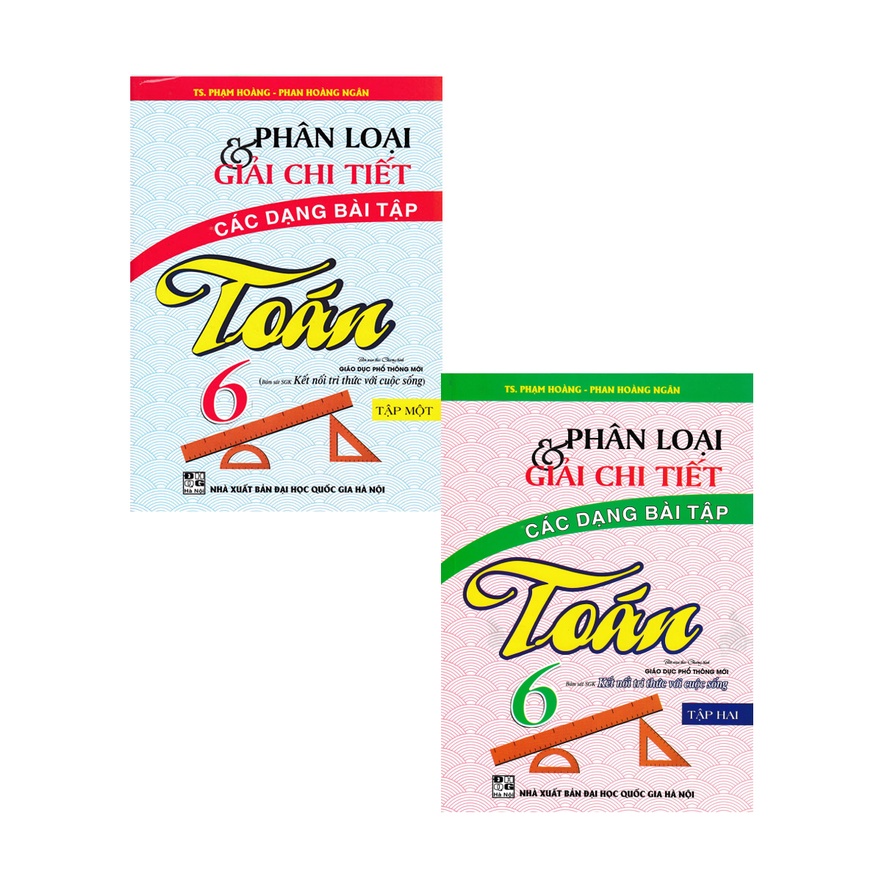 Sách - Phân Loại Và Giải Chi Tiết Các Dạng Bài Tập Toán 6 Tập 1 , Tập 2