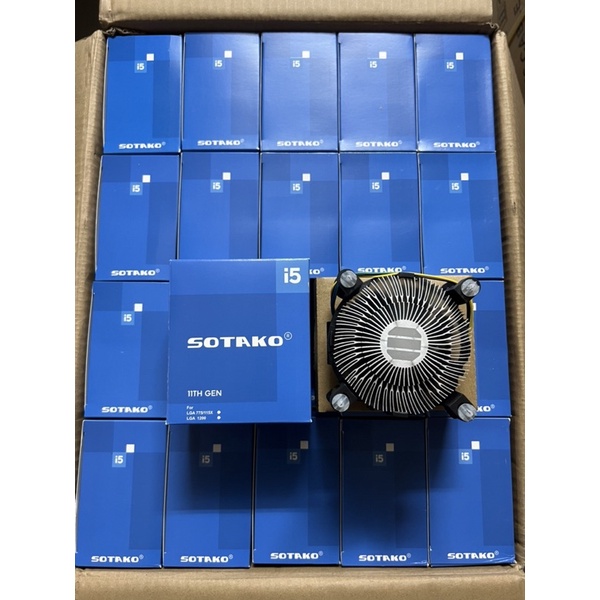 Combo 5c Quạt tản nhiệt cho CPU, Fan Box CPU intel SK775/1150/1151/1155