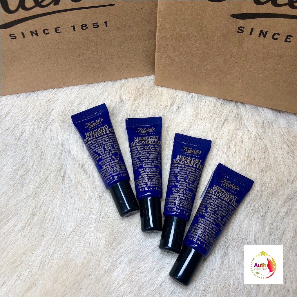 Kem Dưỡng Mắt ⚜️FREESHIP⚜️ Kem Dưỡng Mắt Ban Đêm KIEHL'S MIDNIGHT RECOVERY EYE CREAM 3ml | BigBuy360 - bigbuy360.vn