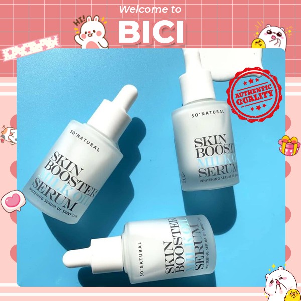 Serum Dưỡng Trắng Da So Natural Skin Booster Milk Oil