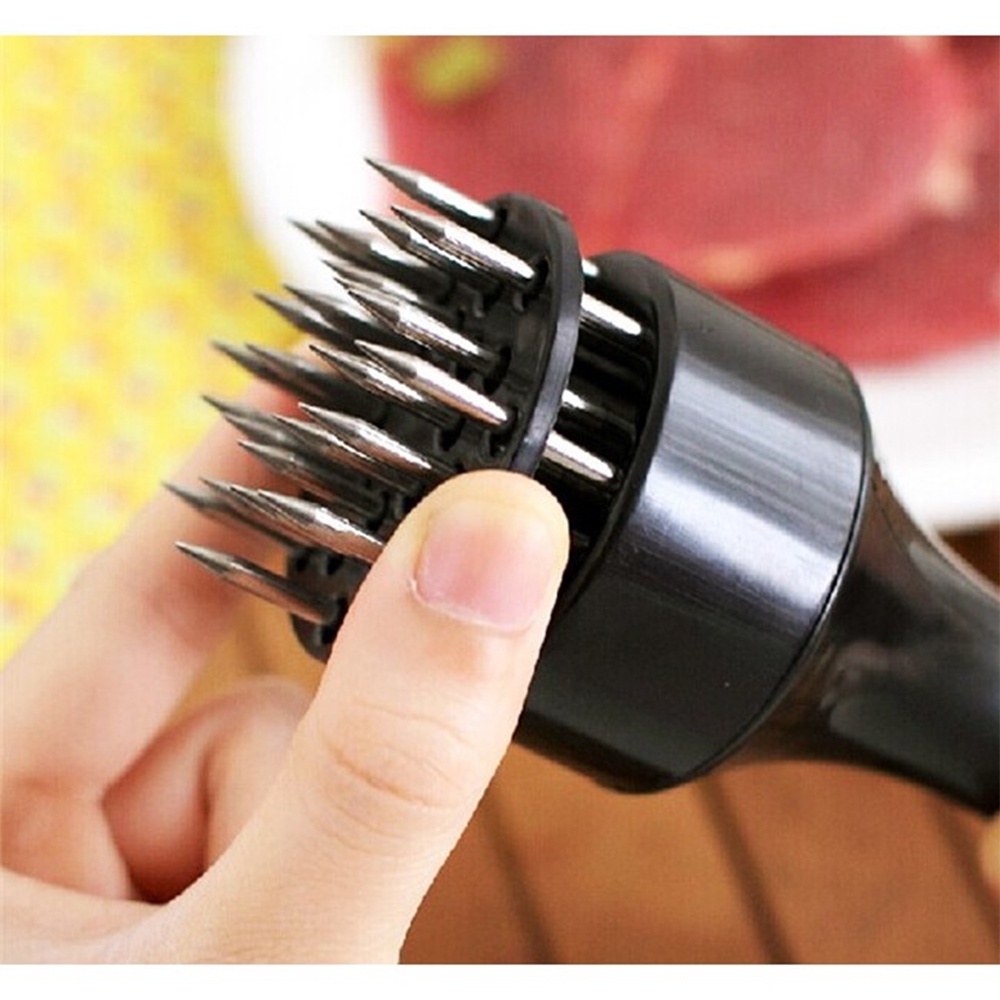 [Tổng Kho Sỉ] Cây Dụng Cụ Châm Đâm Dần Thịt MEAT TENDERIZER, Búa Xăm Dằm Làm Mềm Thịt Bò, Thịt Lợn TẶNG 01 MÓC TREO T10