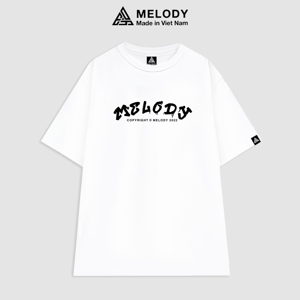 Áo Thun Unisex Nam Nữ Tay Lỡ Form Rộng Oversize Local Brand MELODY, Áo Phông Cotton 100% Rabbit Tee