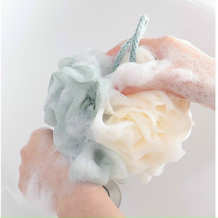 Bông Tắm Tạo Bọt Kì Cọ Tẩy Da Chết, Bông Tắm Lưới Siêu Min Hàng Loại Đẹp