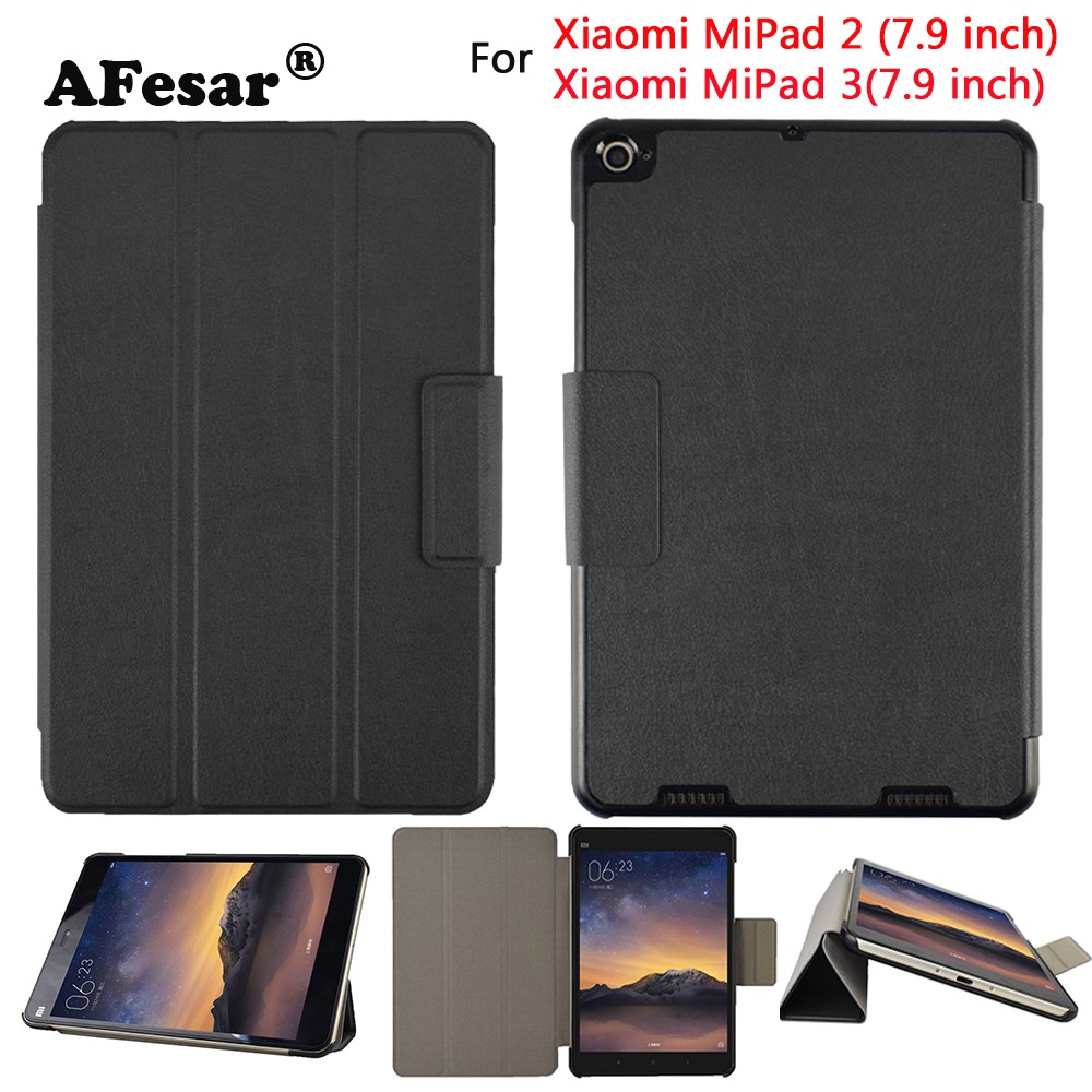 Bao da PU màu trơn thời trang cho Xiaomi Mi Pad 2 /Xiaomi Mi Pad 3 7.9 inch | WebRaoVat - webraovat.net.vn