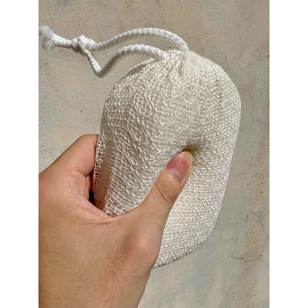 Bông tắm cotton tạo bọt