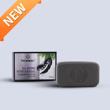 XÀ BÔNG BỒ KẾT &amp; ION BẠC – Giúp làm sạch, kháng khuẩn (100g)