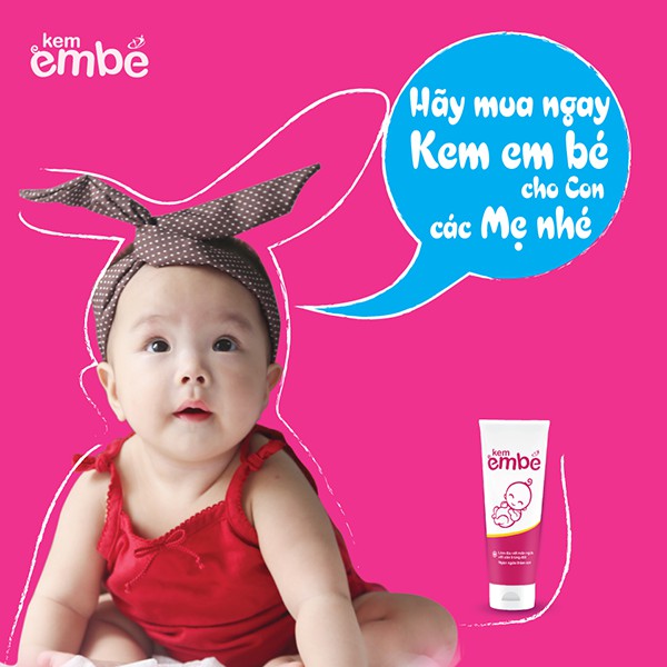 ✔️️️Kem em bé - cho làn da em bé luôn khỏe mạnh 20g