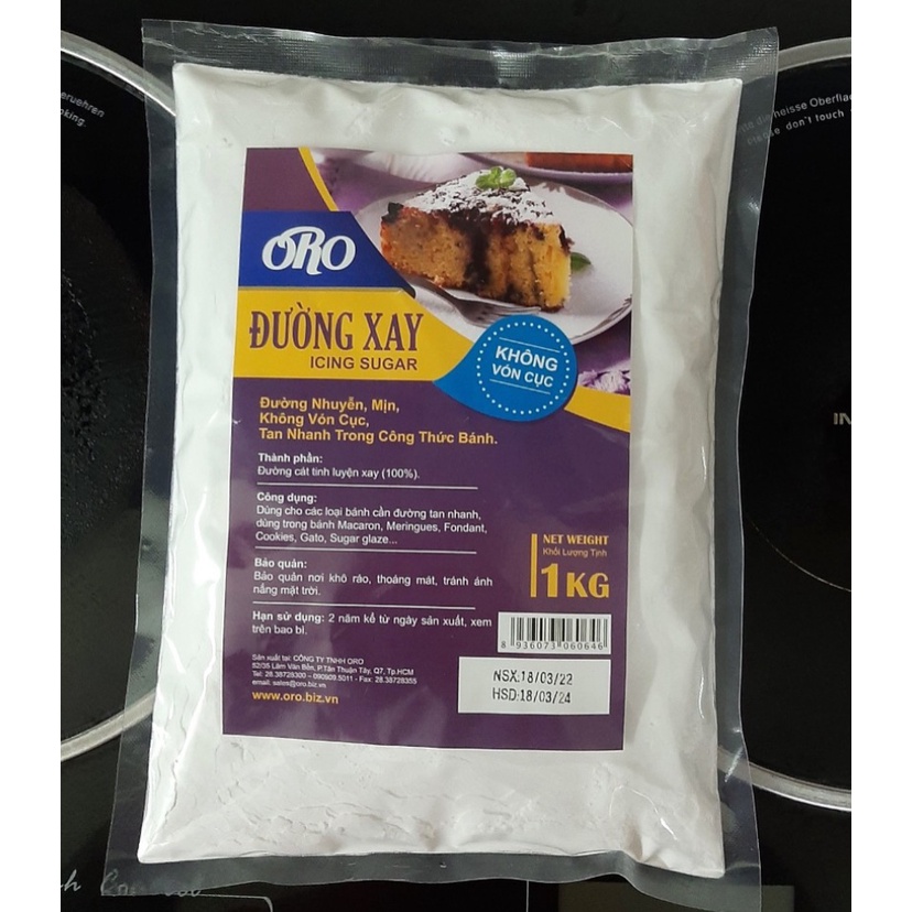 Đường xay nhuyễn Oro 1kg