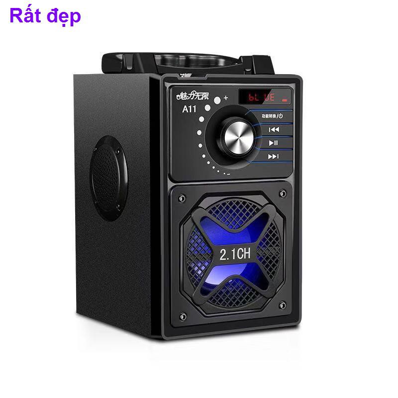 dàn âm thanh nổi bộ định tuyến máy ghi âm lái xeKhông dây Bluetooth Âm thanh siêu trầm Loa lượng lớn 3D Surround H