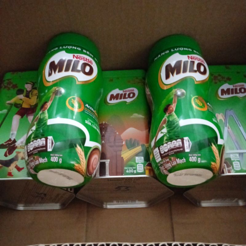 milo hộp nhựa milo bột 400g