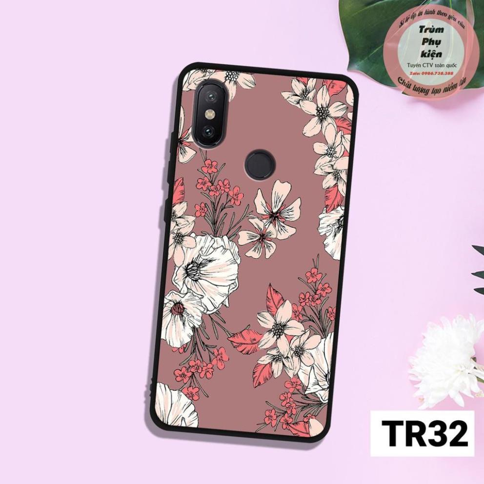Ốp lưng Xiaomi MI A2/ MI 6X/ MI A2 LITE in hình hoa siêu nữ tính - siêu bền